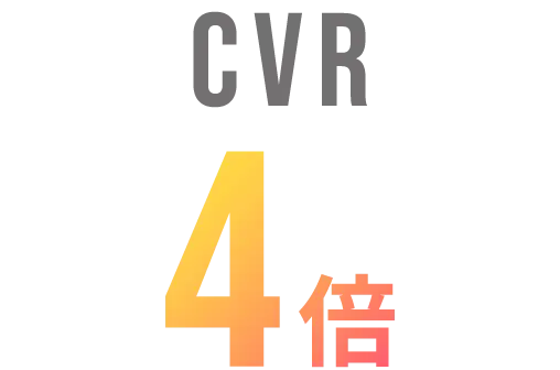 CVR4倍